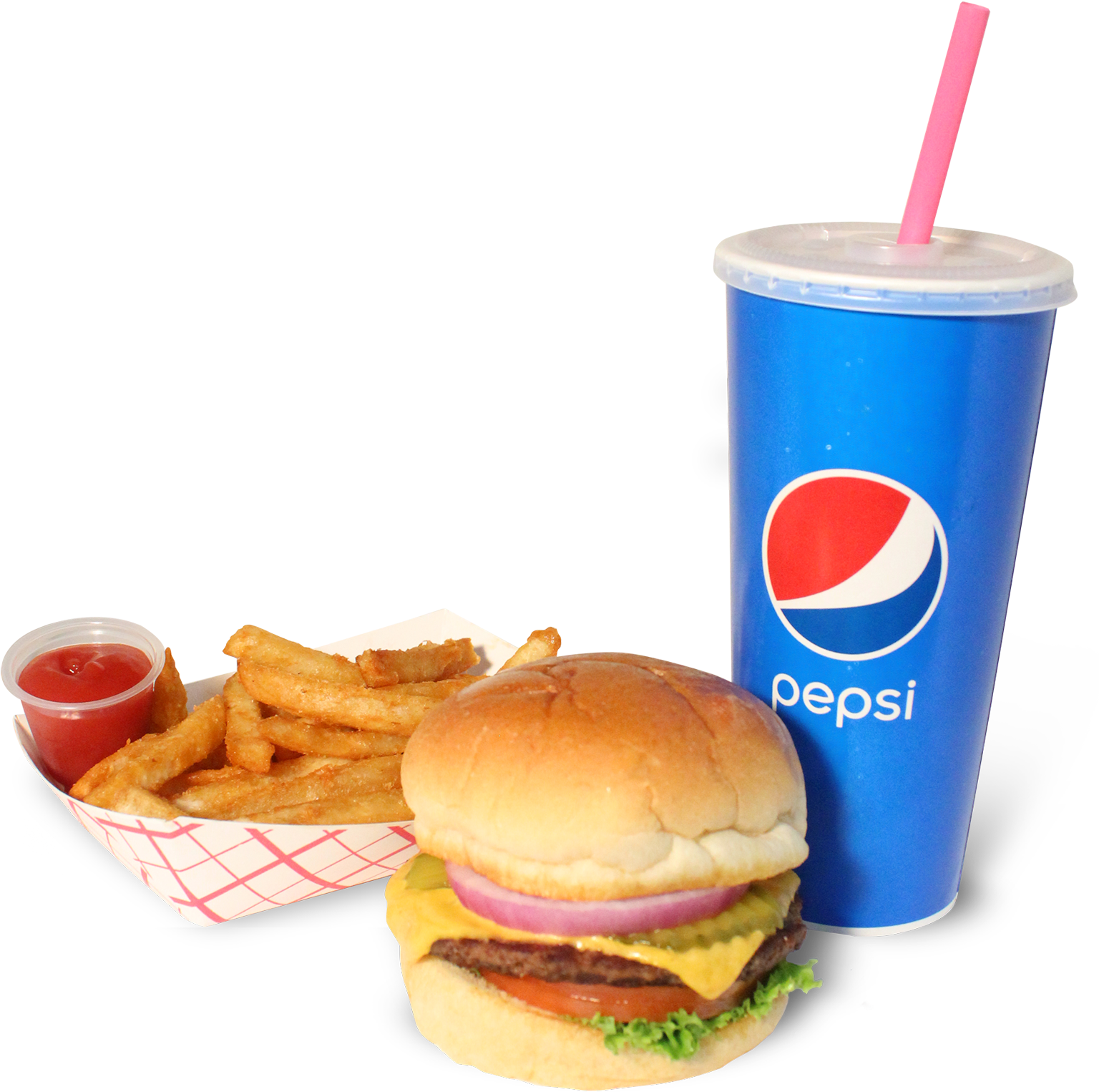 Cheeseburger Mealwith Pepsiand Fries.png