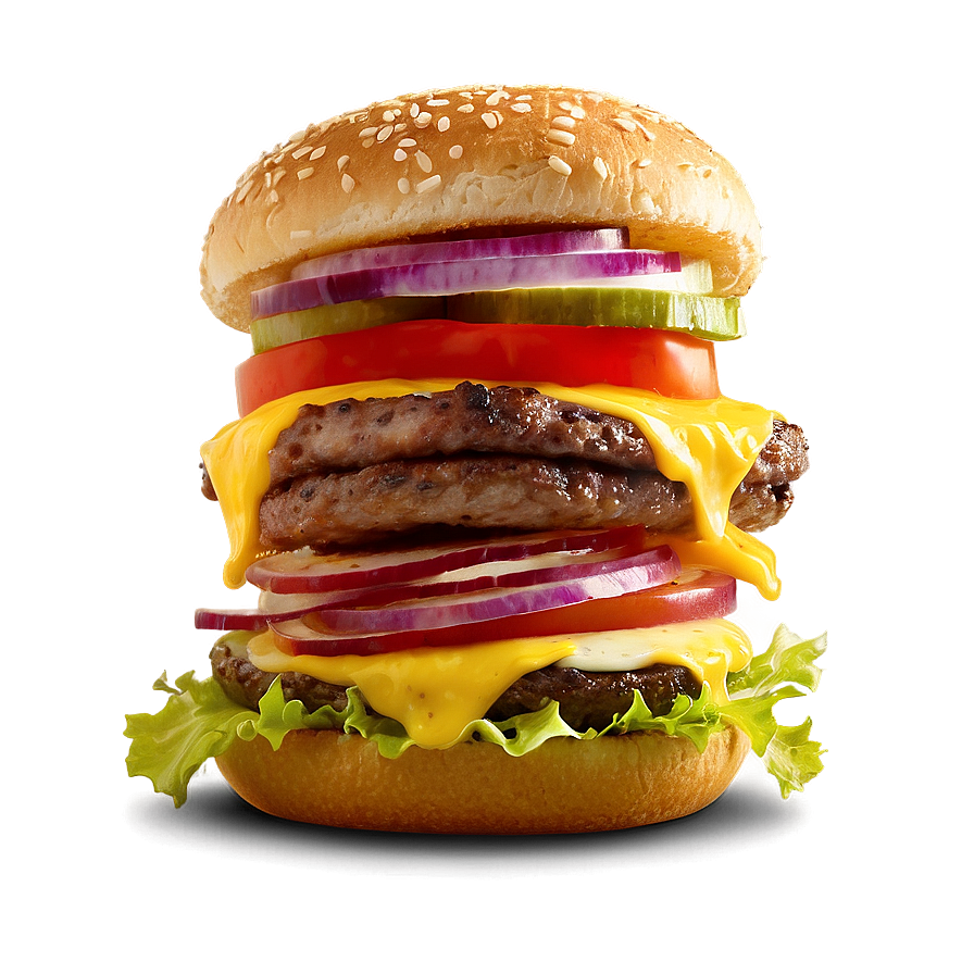 Cheeseburger With Pepper Jack Png 05242024