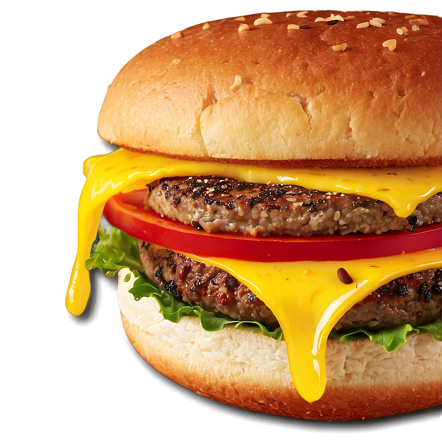 Cheeseburger With Truffle Oil Png 05242024