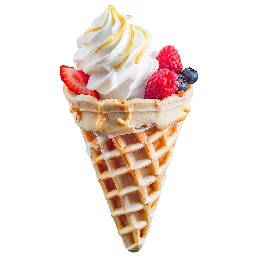 Cheesecake Waffle Cone Png Lyt