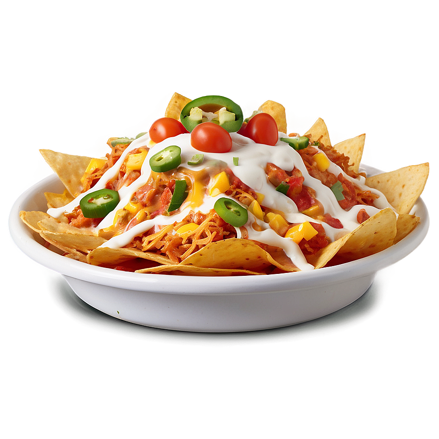 Cheesy Nachos Feast Png Rwy