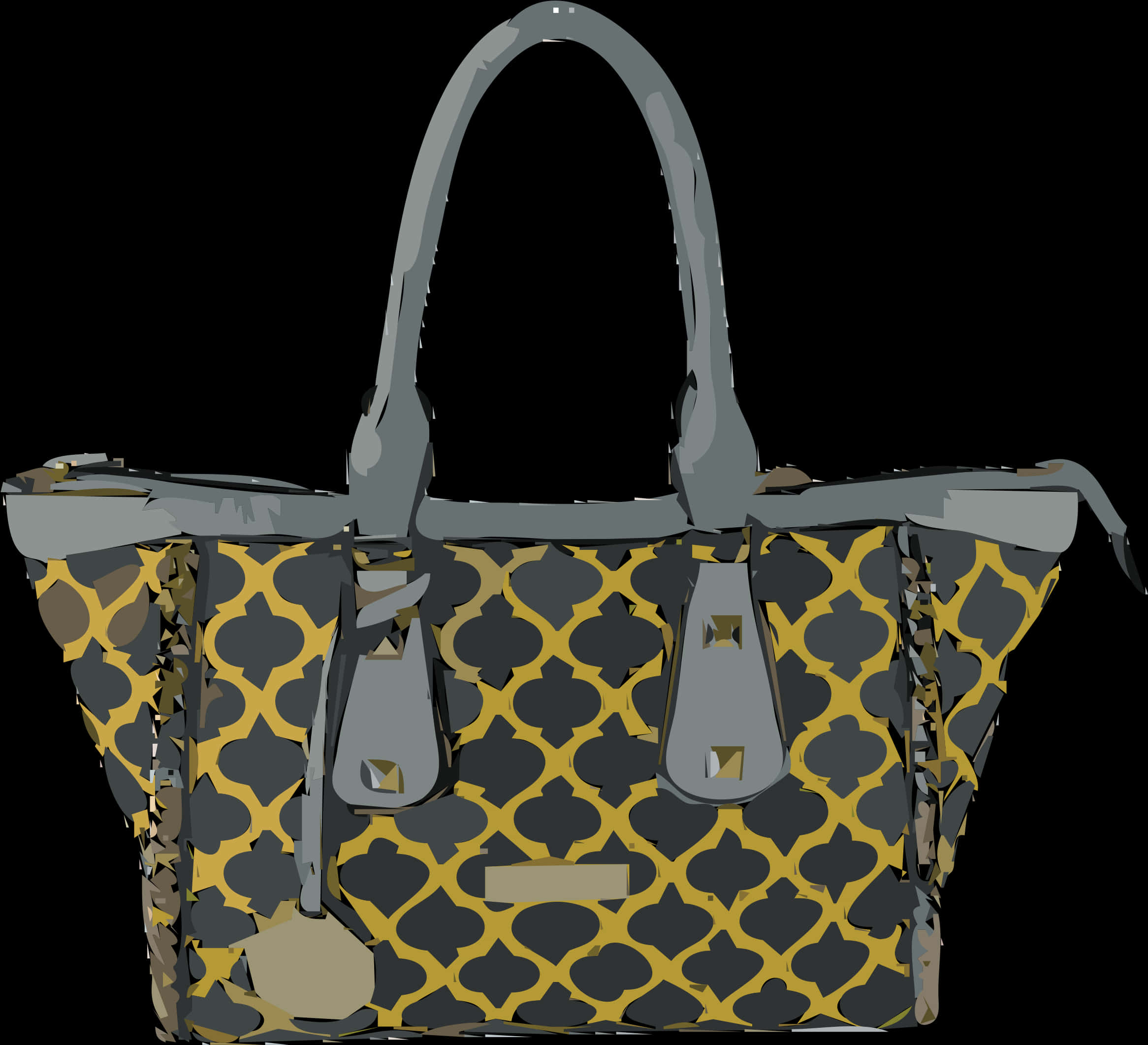 Cheetah Print Designer Tote Bag