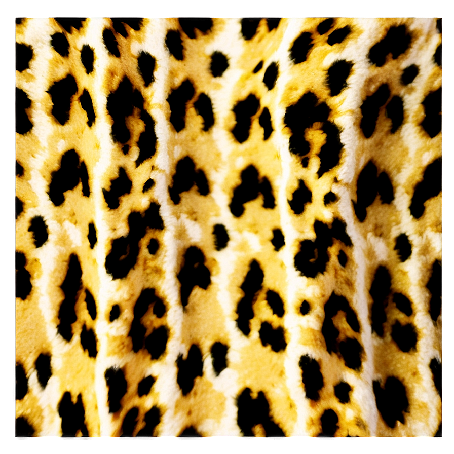 Cheetah Print Fabric Look Png 05232024