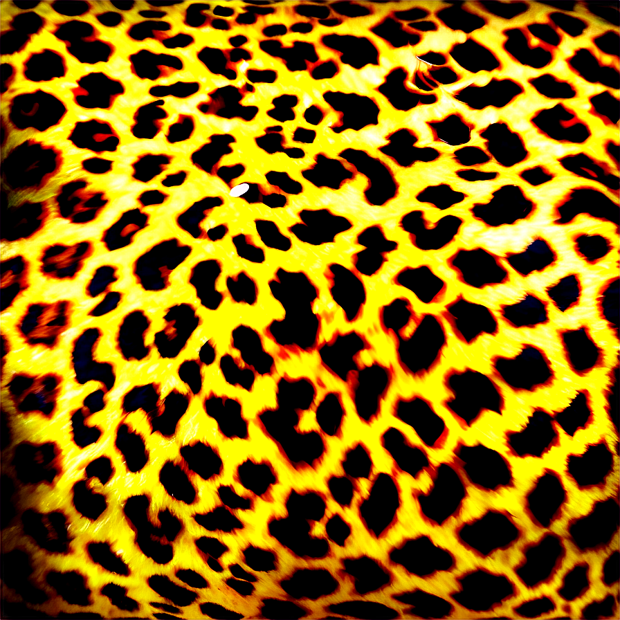 Cheetah Print Fabric Look Png Npe