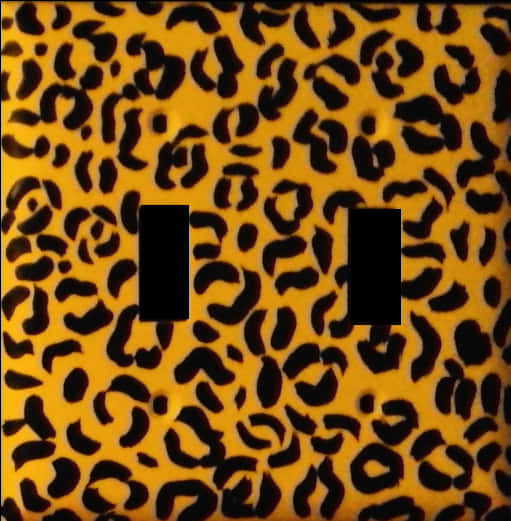 Cheetah Print Pattern Censor Bars