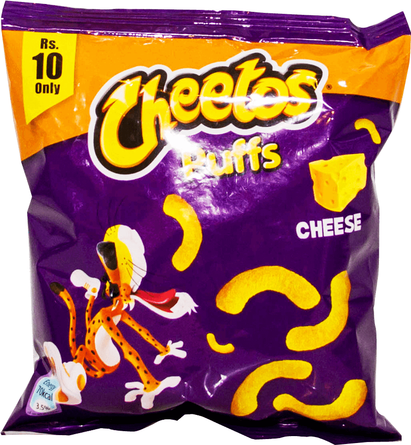 Cheetos Puffs Cheese Flavored Snack Package