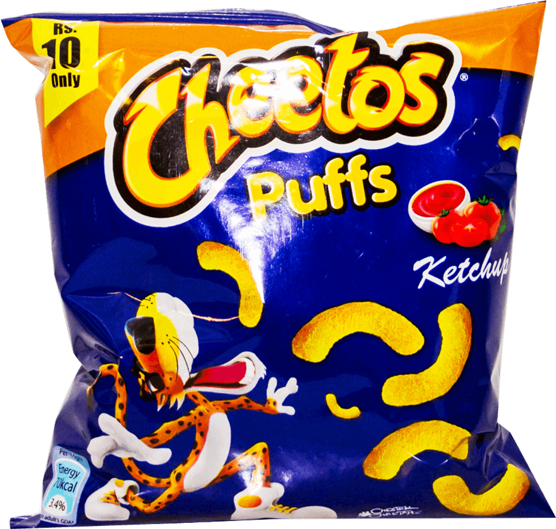 Cheetos Puffs Ketchup Flavor Package