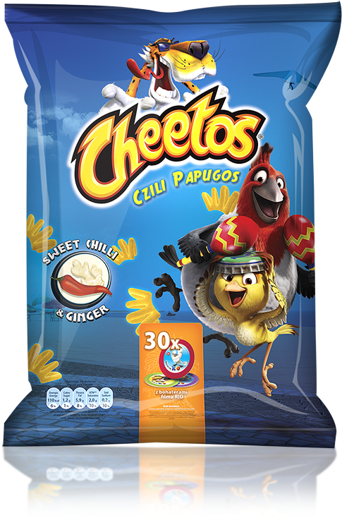 Cheetos Sweet Chili Ginger Flavor Package