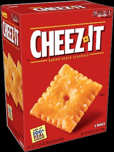Cheez It Baked Snack Crackers Box