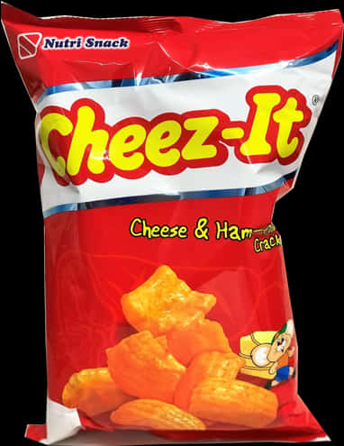 Cheez It Cheese Ham Crackers Package