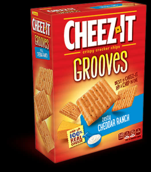 Cheez It Grooves Zesty Cheddar Ranch Box