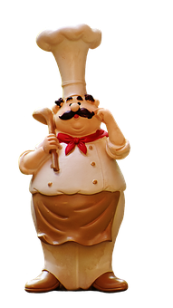 Chef_ Figurine_ Statue