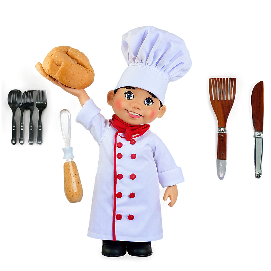 Chef Hat With Apron Png Bsk