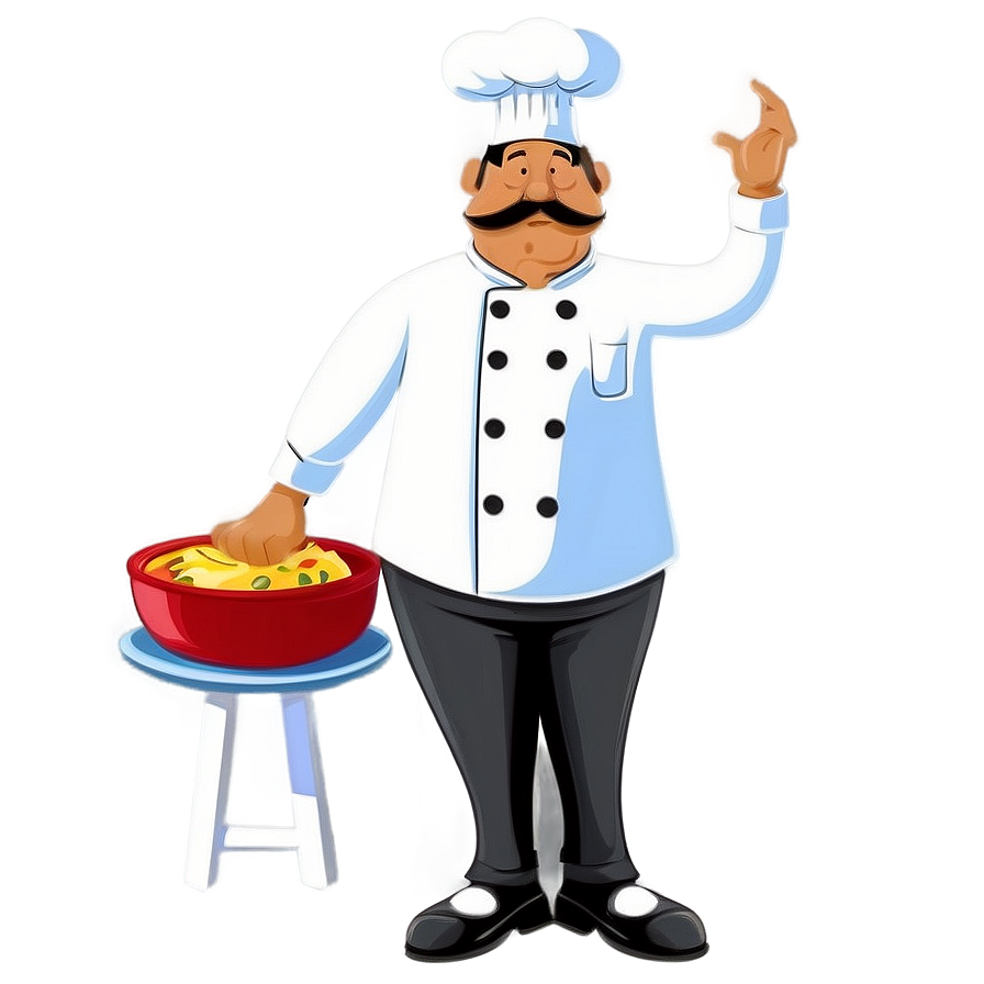 Chef Illustration Png Bam