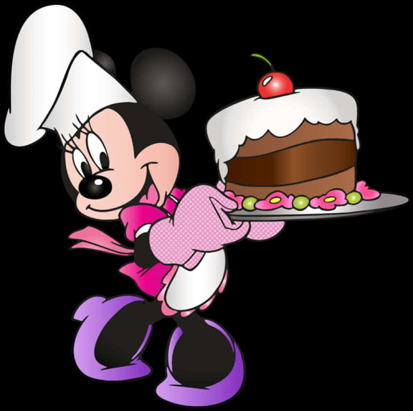 Chef Mousewith Cake