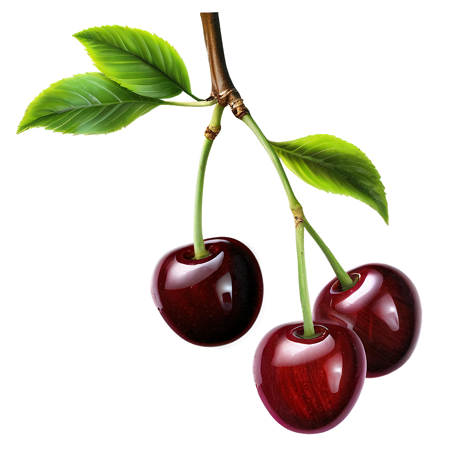 Cherries On Branch Png Use