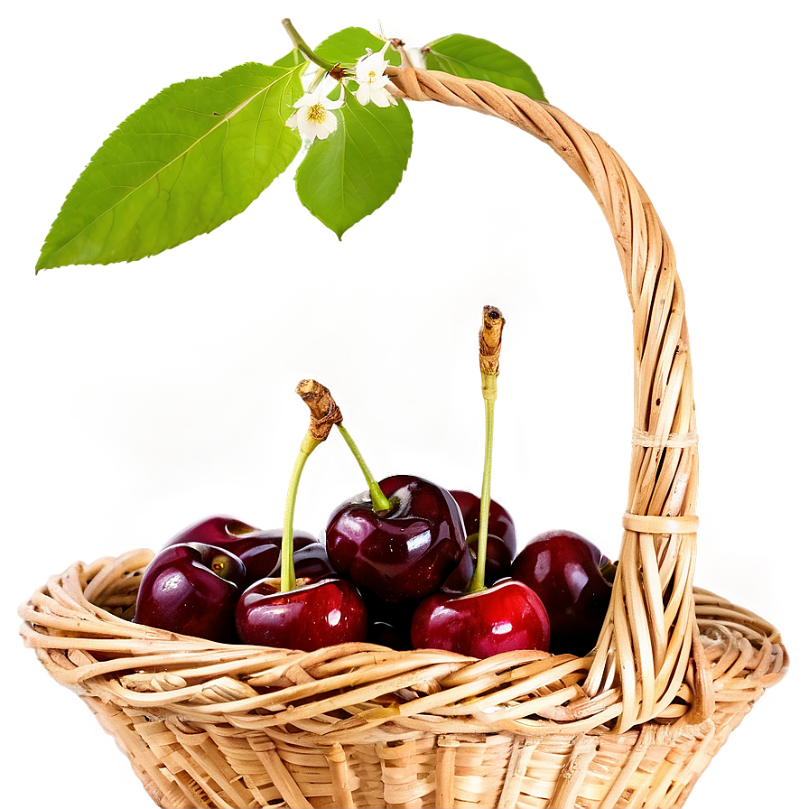 Cherry Basket Png Uvh80