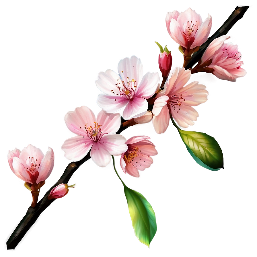 Cherry Blossom Artwork Png 05032024