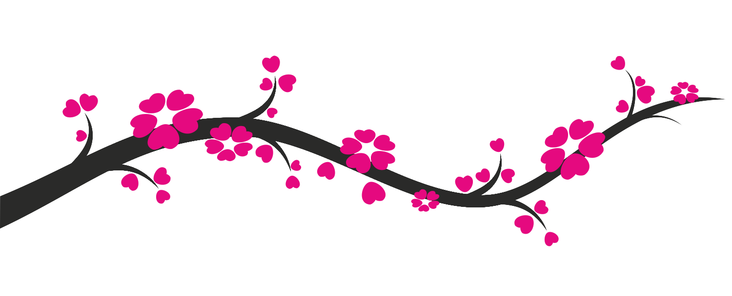 Cherry Blossom Branch Vector