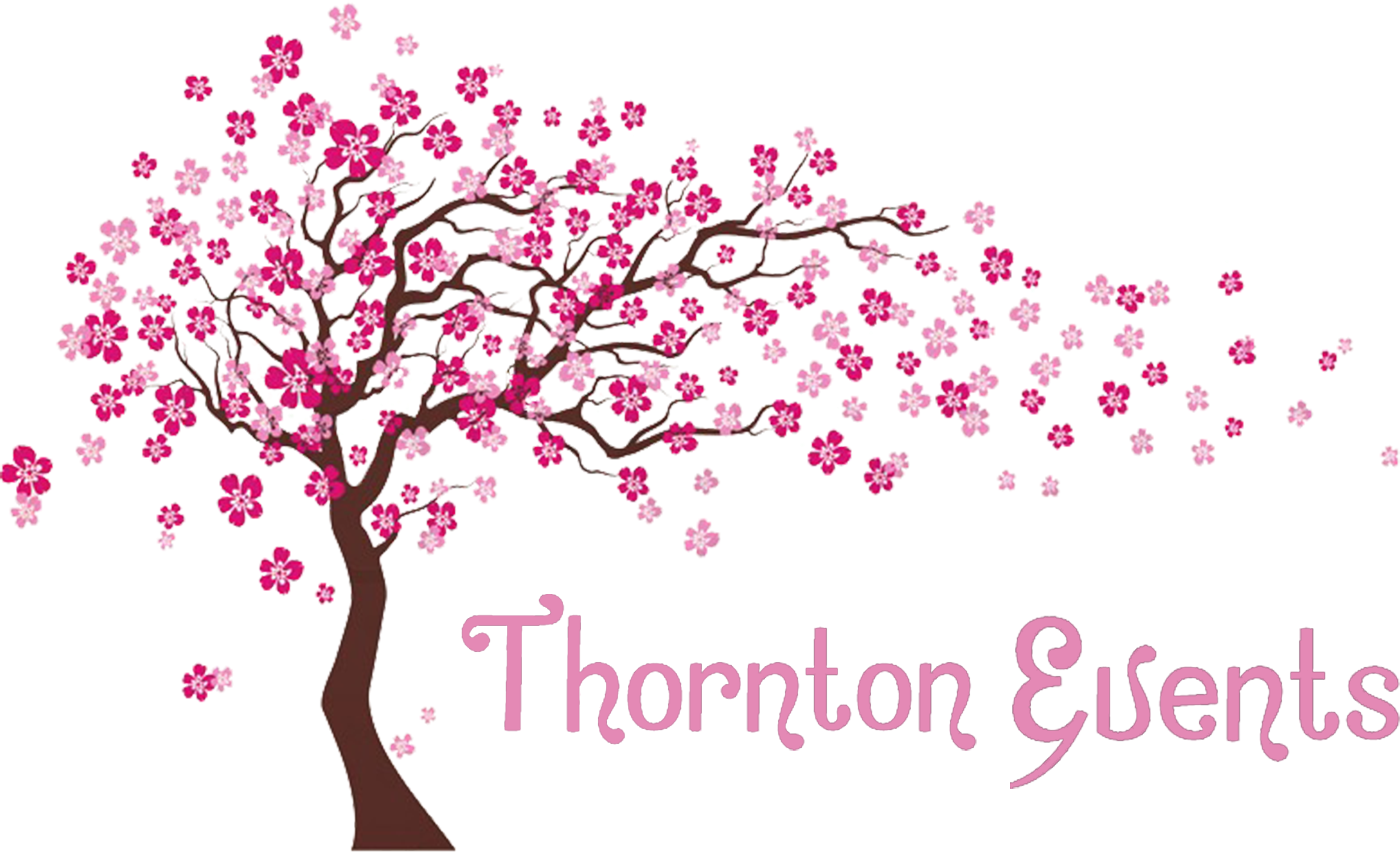 Cherry Blossom Graphic Thornton Events