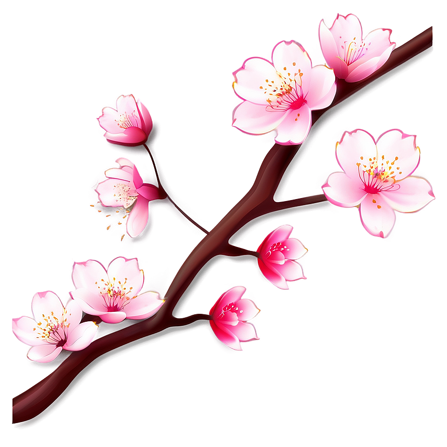 Cherry Blossom Zen Garden Png 96