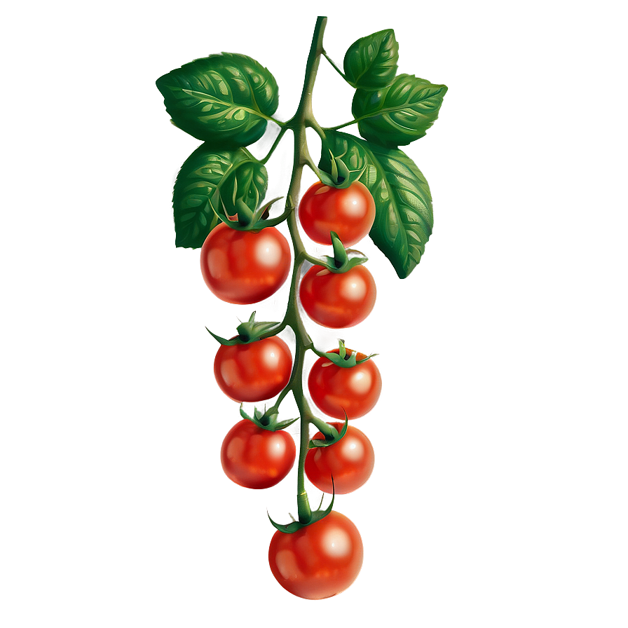 Cherry Tomatoes On Vine Png 79