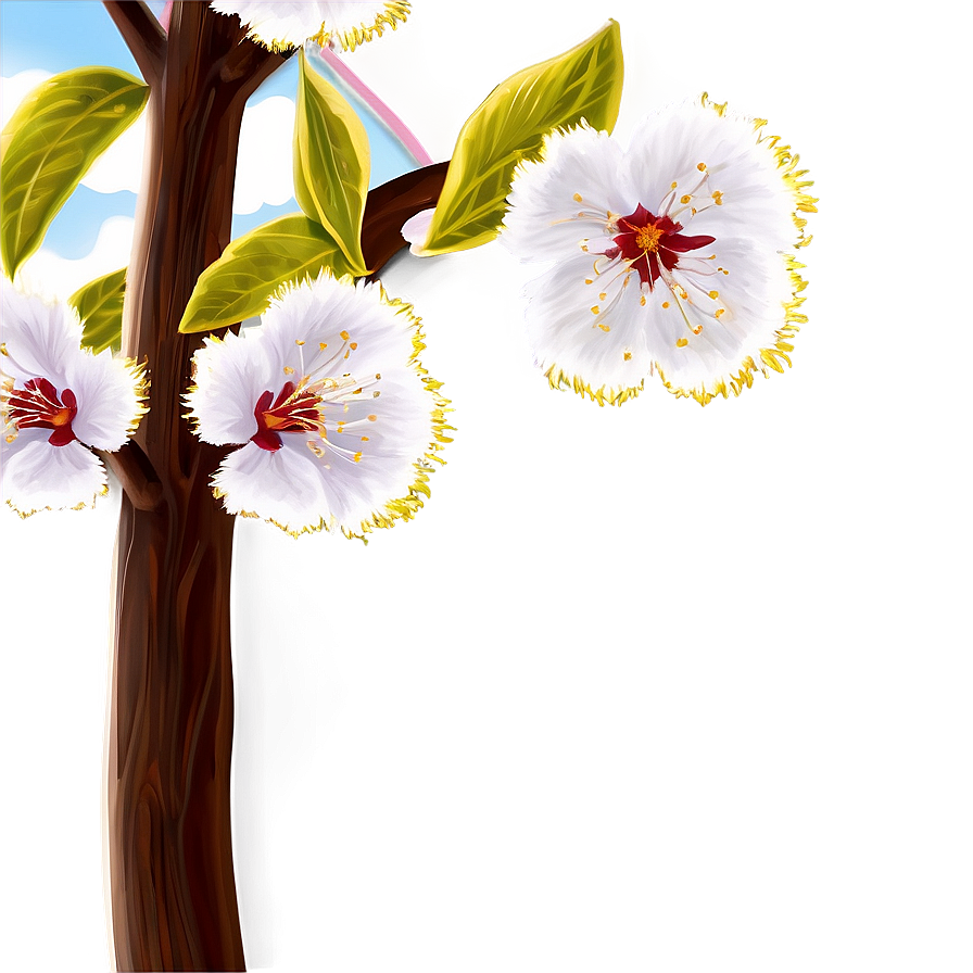 Cherry Tree Close-up Png Esv