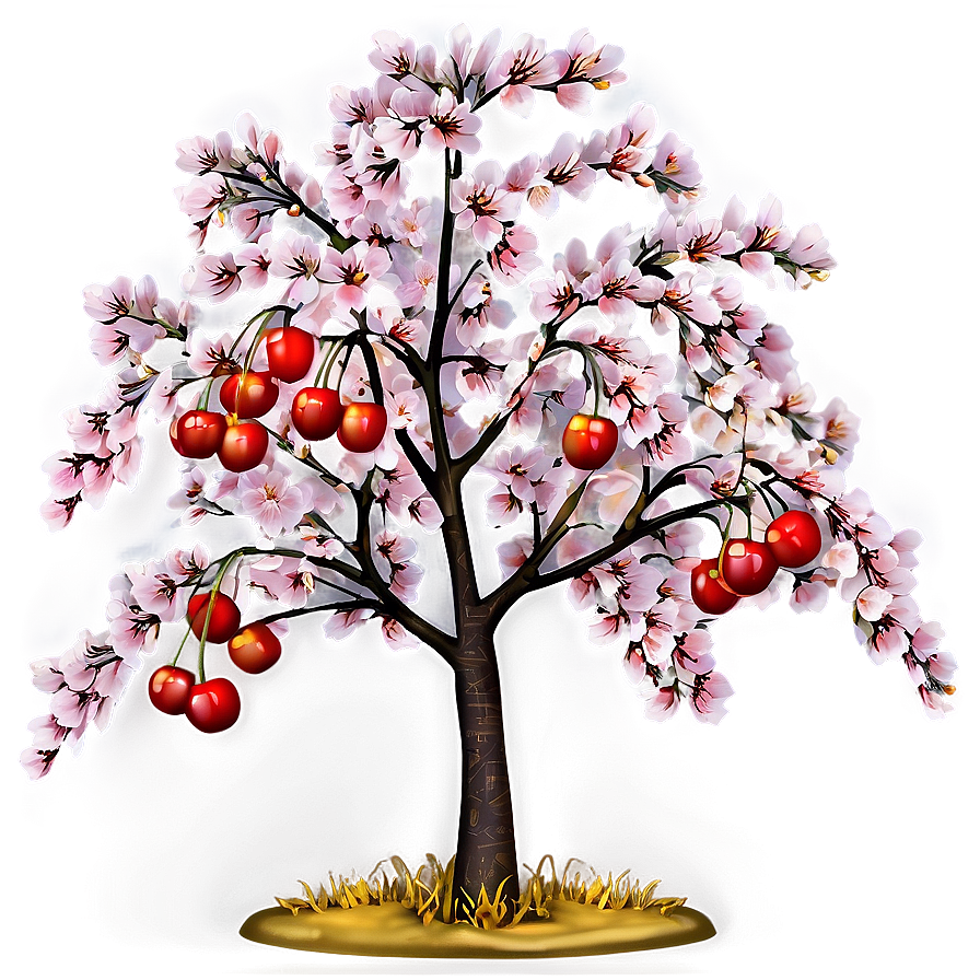 Cherry Tree In Autumn Png 50