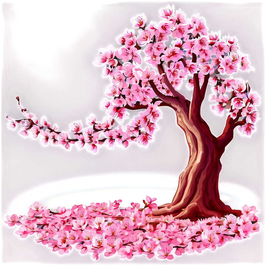 Cherry Tree Path Png Jip