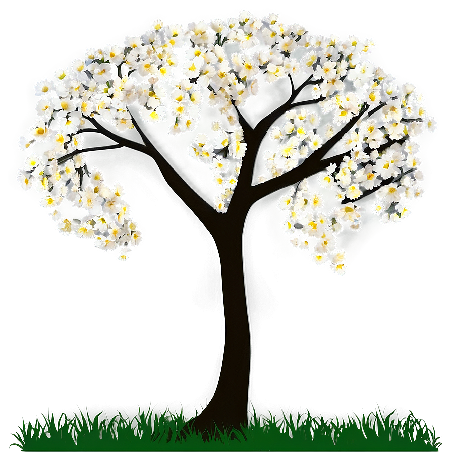 Cherry Tree Silhouette Png 98