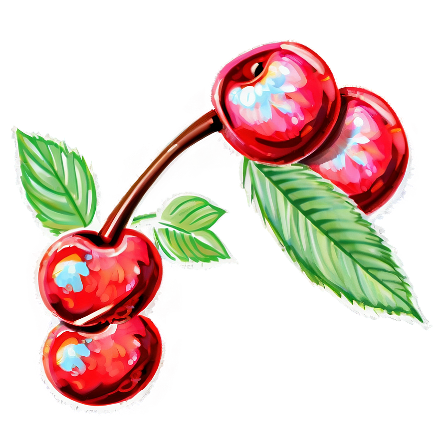 Cherry Tree Sketch Png 06212024