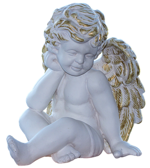 Cherubic Angel Figurine