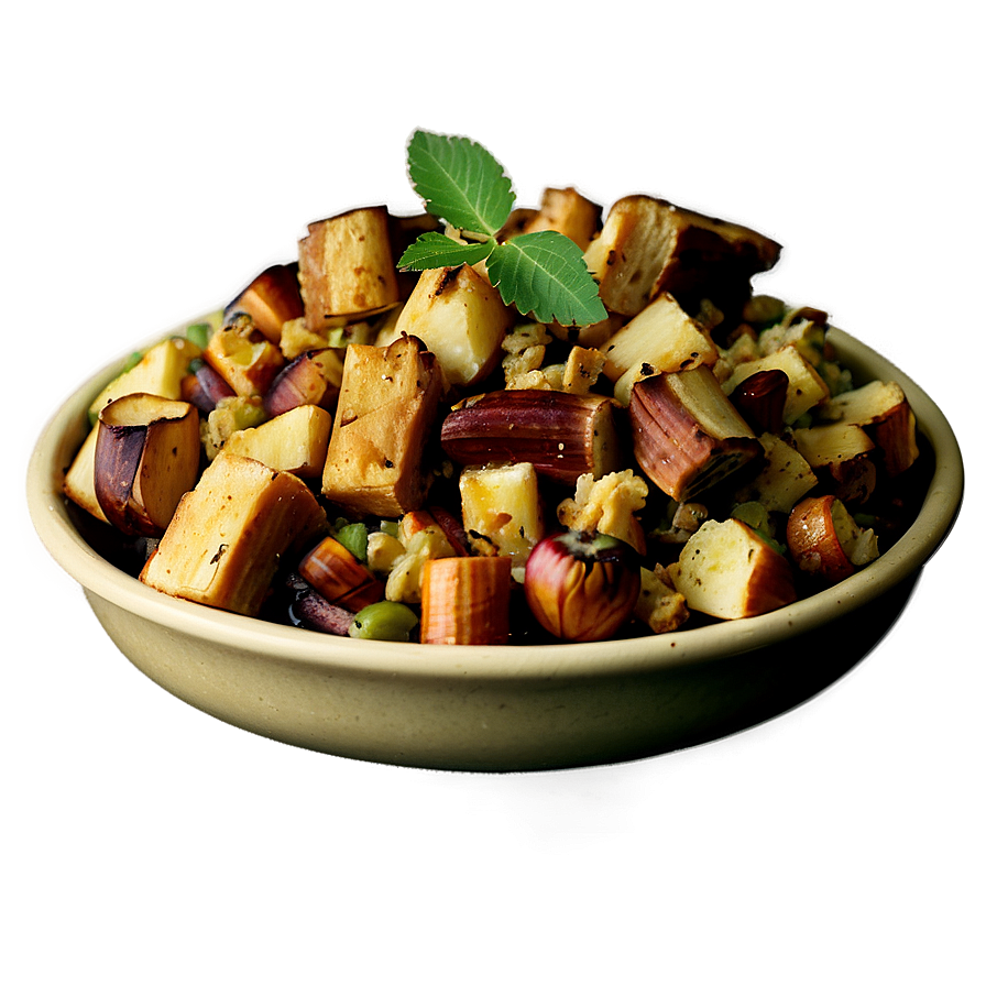 Chestnut And Apple Stuffing Png Srf