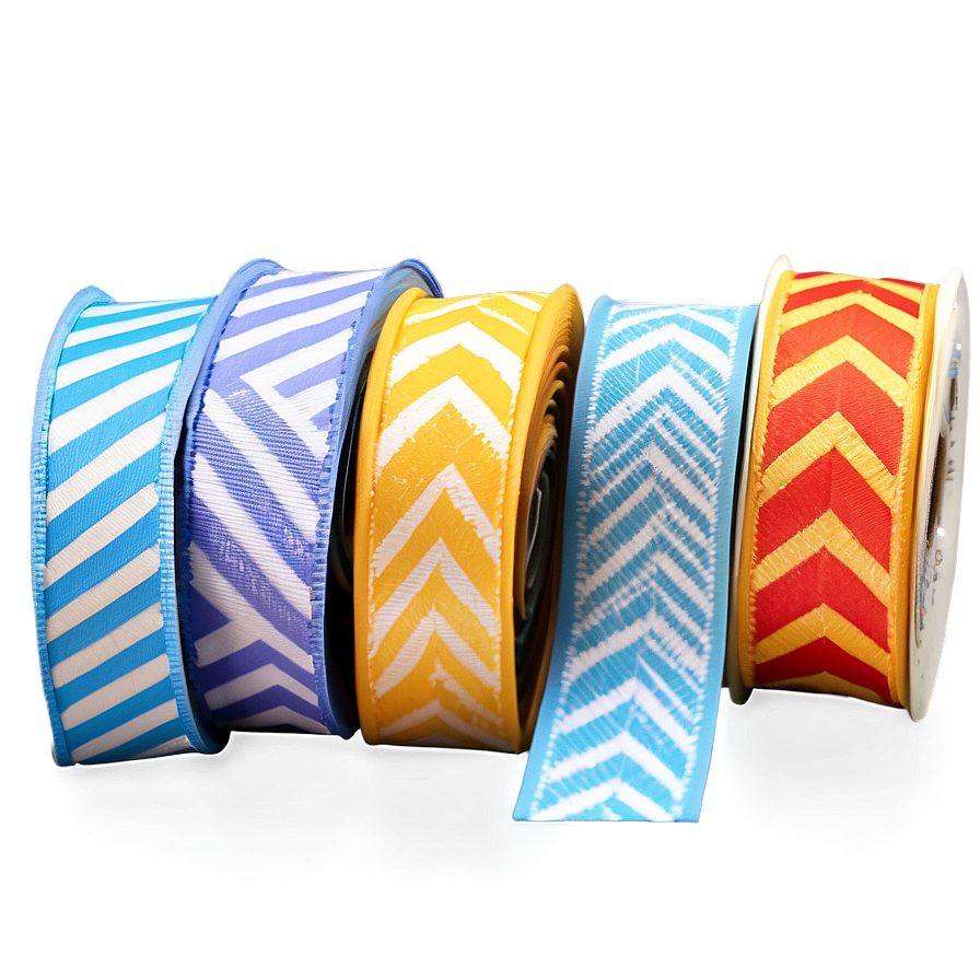 Chevron Pattern Ribbon Png Xqp39