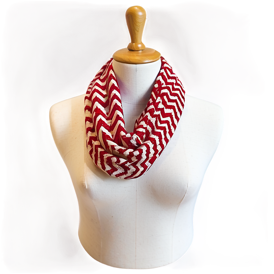 Chevron Red Scarf Png Ywc