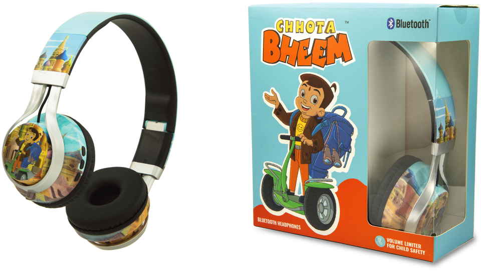 Chhota Bheem Bluetooth Headphones Packaging