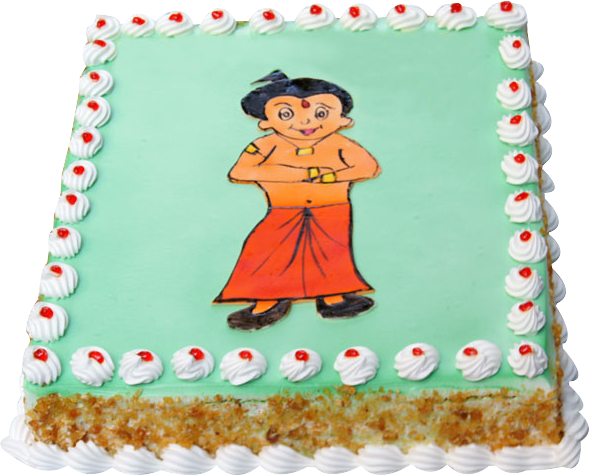 Chhota Bheem Themed Cake