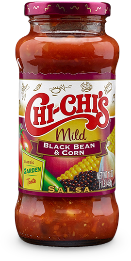 Chi Chis Black Bean Corn Salsa Jar