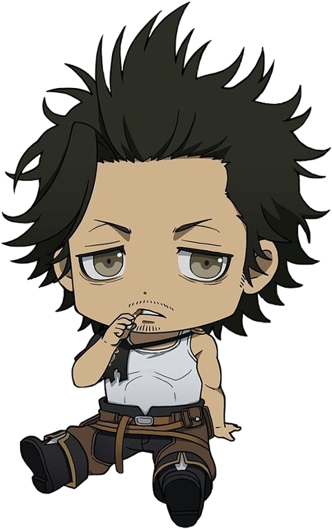 Chibi_ Anime_ Character_ Pensive_ Pose