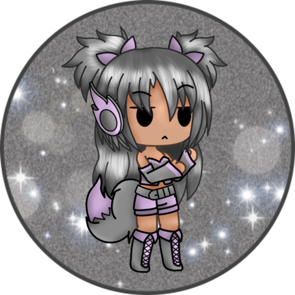 Chibi Anime Characterwith Headphones