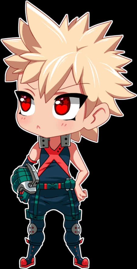 Chibi Bakugou My Hero Academia