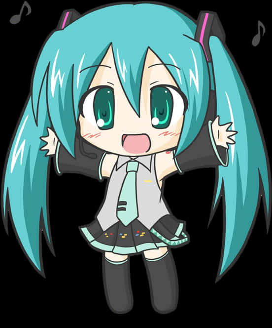 Chibi_ Hatsune_ Miku_ Celebration