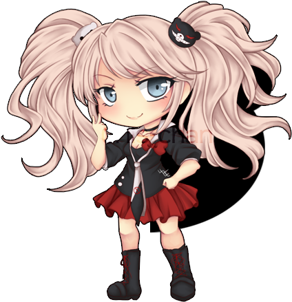 Chibi Junko Enoshima Cute Pose