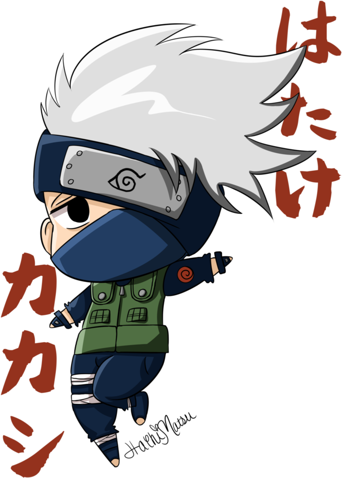 Chibi Kakashi Hatake Ninja Pose