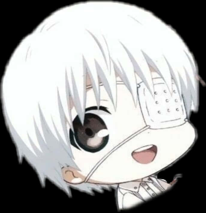 Chibi Kaneki Cute Expression