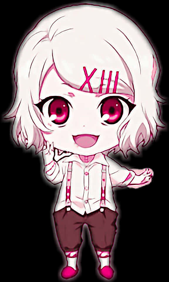 Chibi Kaneki Cute Pose