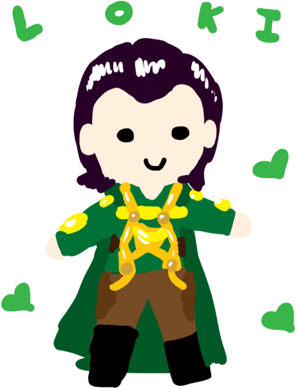 Chibi Loki Artwork