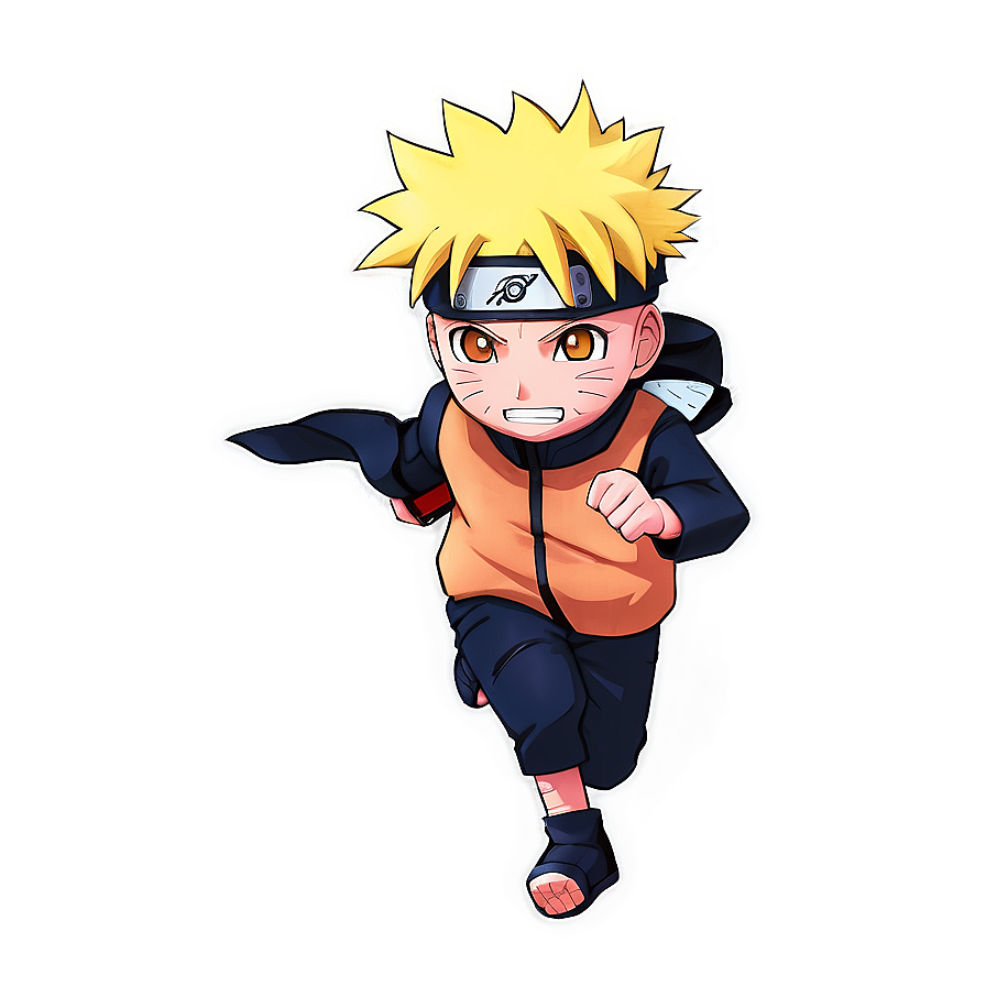 Chibi Naruto Running Cute Png 20