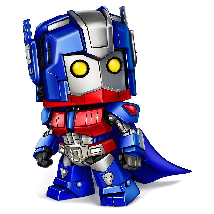 Chibi Optimus Prime Cute Version Png 05252024