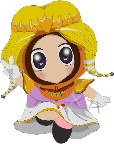 Chibi Princess Cartoon Character